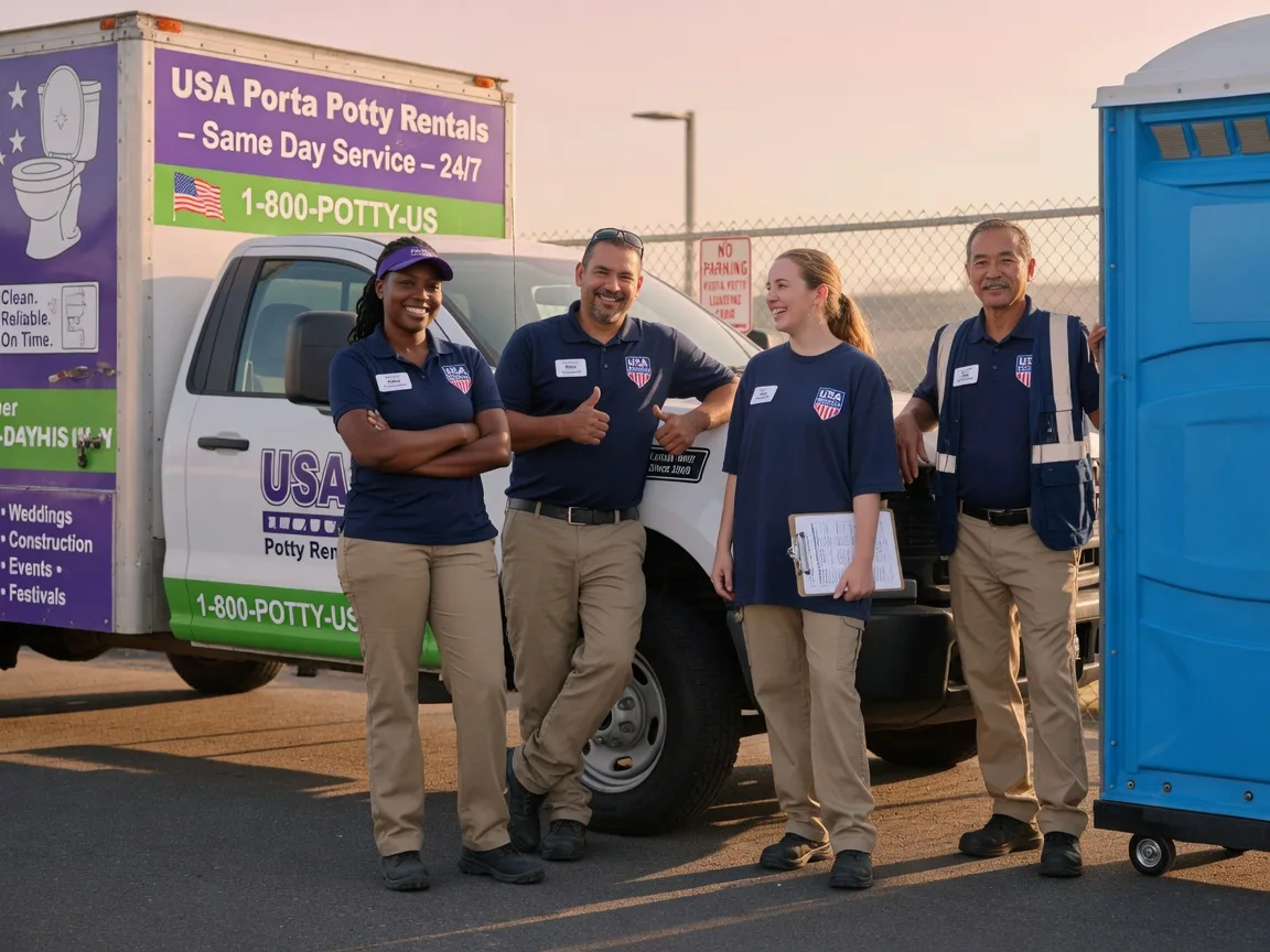 Porta Potty Rental company in Maple Rapids, MI